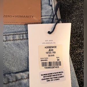 Citizens of humanity horseshoe jeans